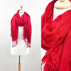 🛍 2 for $15 🛍  Red Pashmina